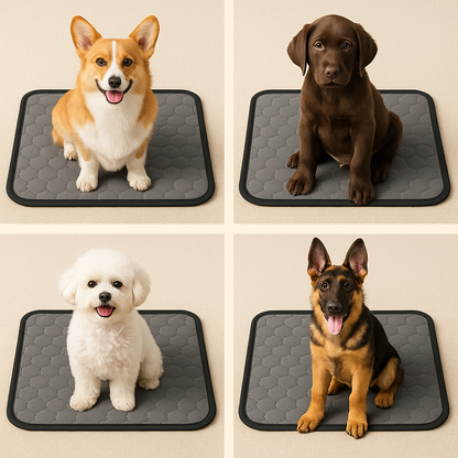 Reusable Dog Pee Pads — Eco-Friendly, Washable & Leak-Proof