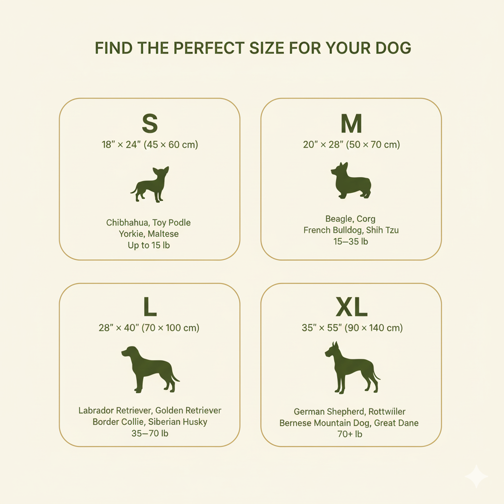 Reusable Dog Pee Pads — Eco-Friendly, Washable & Leak-Proof
